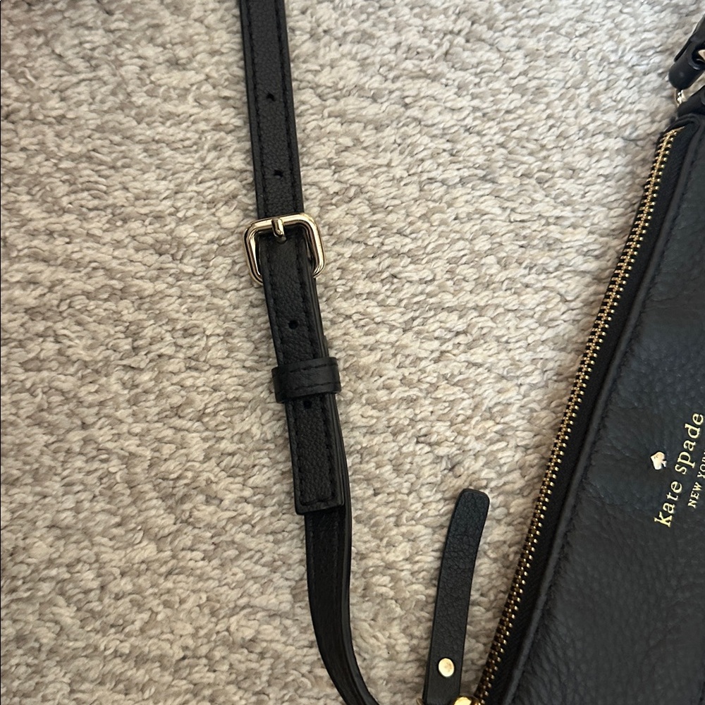 Kate Spade Cobble Hill Ellen Crossbody Bag Black Leather - Picture 7 of 7